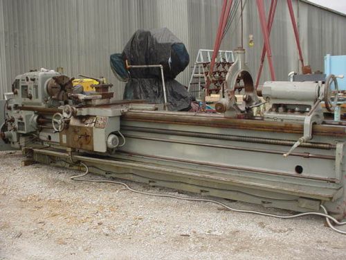 Tos geared-head precision heavy duty engine lathe, year 1966 for sale