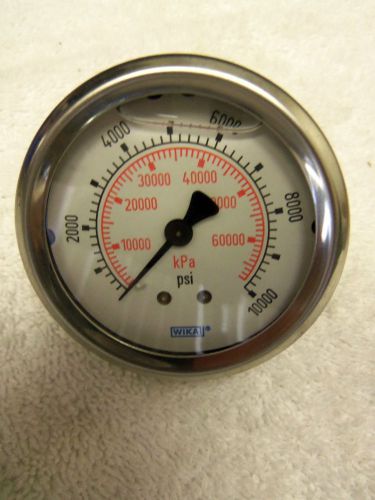 WIKA 10,000 PSI Liquid Filled Gauge- 2