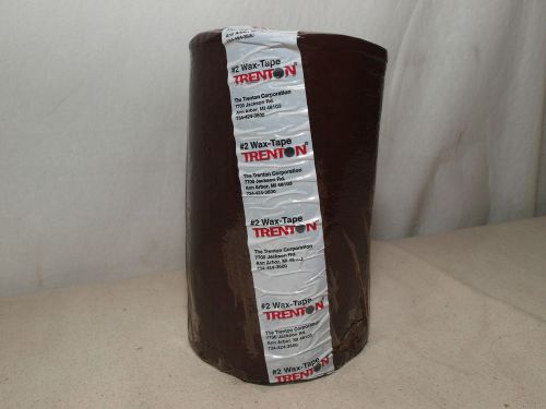 Trenton #2 Wax-Tape Rolls - Brown, 9&#034; x 18&#039; case of 6 rolls - NEW