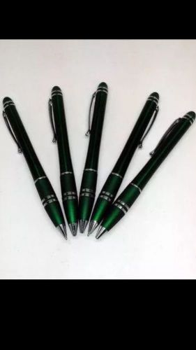 Lot of 100 NEW Classy Green Metal Pen FREE SHIPPING