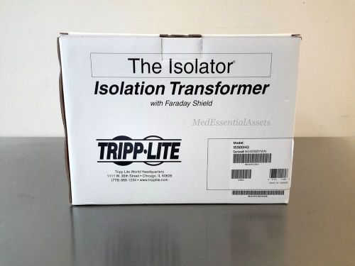 Tripp-Lite 4 Outlet Isolation Transformer THE ISOLATOR IS500HG Faraday Shield