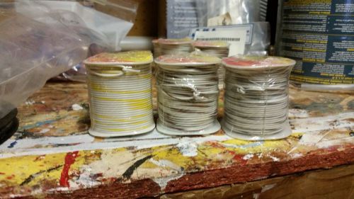 Various Belden Hookup Wire 8524, 100 ft spools, 22 AWG, NEW