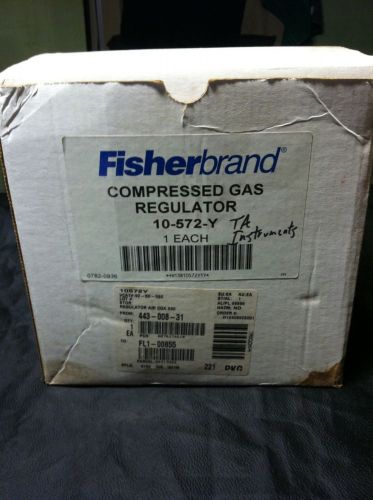 FISHERBRAND 10-572-A BRASS GENERAL PURPOSE PRESSURE REGULATOR