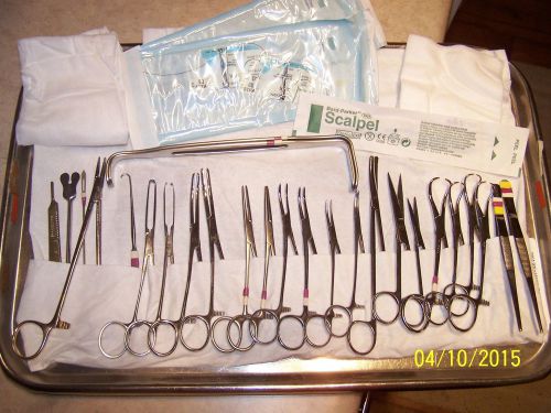 26 PIECE SURGICAL INSTRUMENT SET  HIGH QUALITY GERMAN-MADE  GENERAL  ENT SURGERY