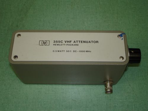 HP 355C DC - 1 GHz attenuator 12 dB 1db manual step