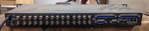 Harris RS-12A Routing Switcher Video Audio 14 x 2 - Operational Good Condition