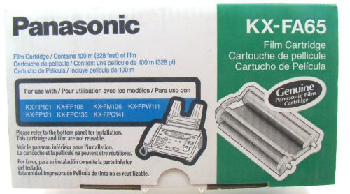 NEW Genuine Panasonic KX-FA65 Fax film cartridges