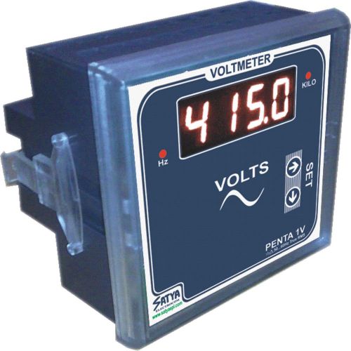 Digital Volt Meter with Frequency Display