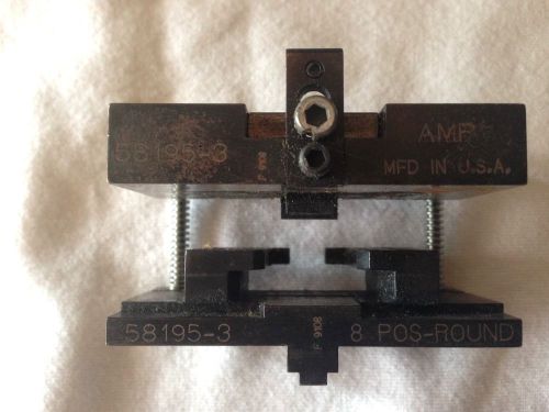 AMP Tyco 58195-3 Crimp Die Set, used with hand crimp tool