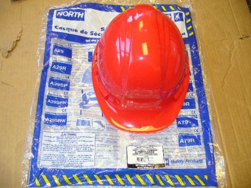 North A79R150000 Safety Hat, RED.