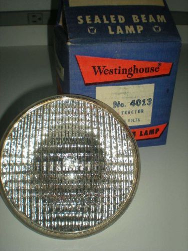 Westinghouse No. 4013 Sealed Beam Lamp Light Bulb Lightbulb 6 Volts