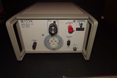 EMCO 3810/2NM Line Impedance Stabilization Network 50ohms 9kHz- 30MHz CALIBRATED