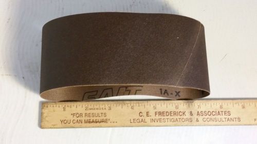 Sait 57109 3x 18 180 grit aluminum oxide resin bonded belt for sale