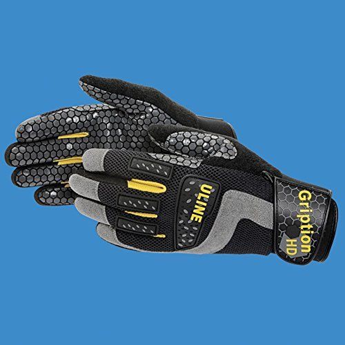 LOT OF 2 - XL Heavy Duty Gription Gloves by ULINE