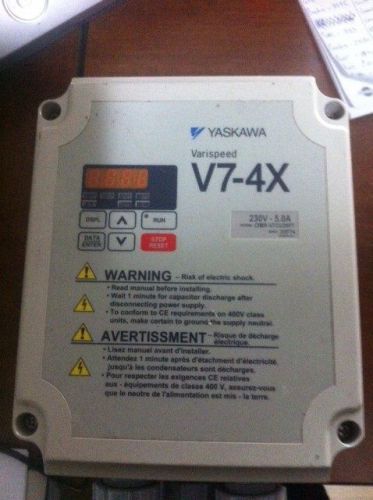 Yaskawa Varispeed V7-4X Variable Frequency AC Drive Inverter CIMR-V7CU40P7