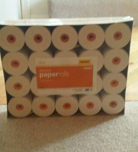 Officemax register roll 1 3/4&#034; x 120ft 20 pack