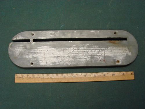 Delta Rockwell Unisaw Throat Plate Vintage