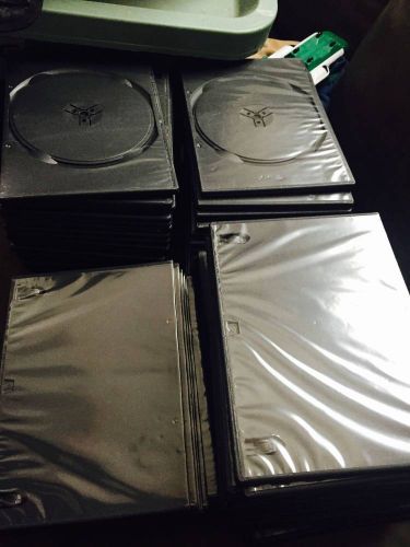 70 STANDARD Black Single DVD Cases
