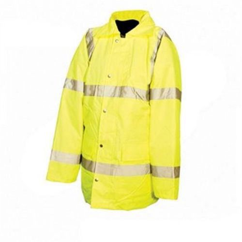 Silverline 868572 Hi-vis Jacket Class 3l 100-108cm 39-42&#034; Safety Workwear