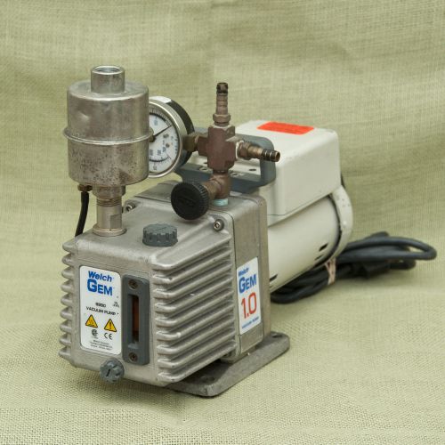 Welch gem 8890a direct drive vacuum pump 8890a-70 0.1 torr 31 lpm 115v for sale