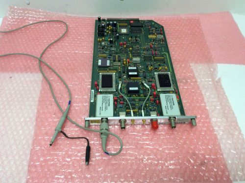 Hewlett packard hp 16532a oscilloscope 1 gs/s module 2 channel 10074a 10:1 probe for sale