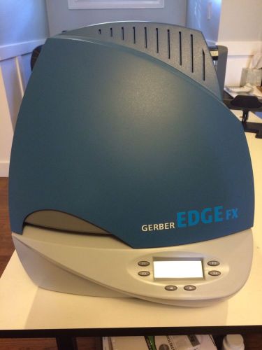 Gerber Edge FX Printer and Gerber Envision Plotter