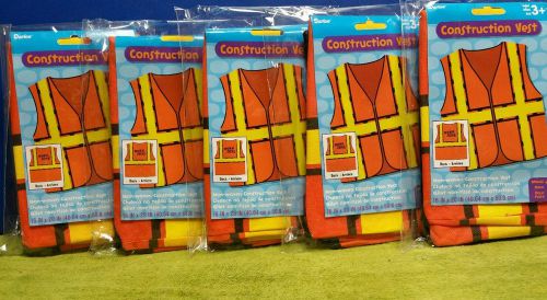 Kids Construction Vest Party Accessory Toy Play &amp; Pretend Game New