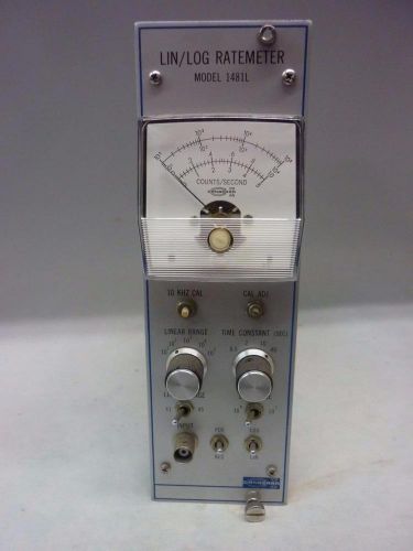 Canberra Model 1481L LIN/LOG Ratemeter Module Ortec Tennelec