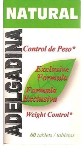 ProMex LLC - &#034;AdelGadina&#034; for Weight Control - 60 Tablets - Exp. Date: 01/2018