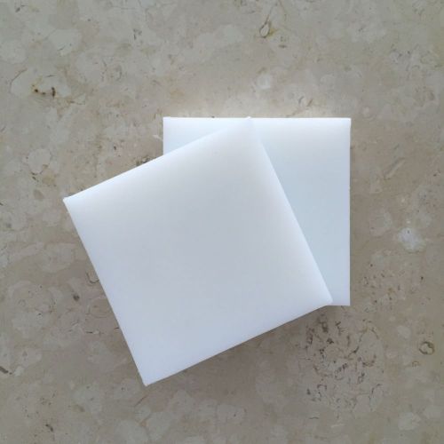 Hdpe (high density polyethylene) plastic sheet 3/8&#034; x 12&#034; x 24&#034; natural for sale
