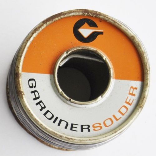1 lb Vintage Gardiner Rosin Core Solder - High Purity Alloy for Electronic Use