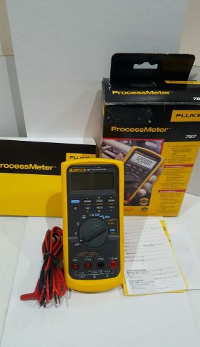 Fluke 787 processmeter dmm digital multi meter - **new open box** - msrp $800+ for sale