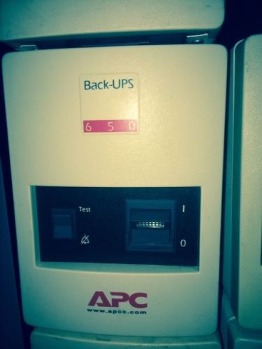 APC BACK-UPS 650 BK650MC BK650 6 OUTLET BATTERY SYSTEM NEW BATT  1 YR WARRANTY