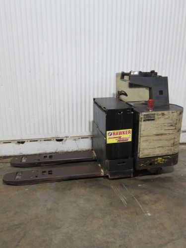 Crown electric 6,000-lbs electric pallet jack - used - am15478 for sale