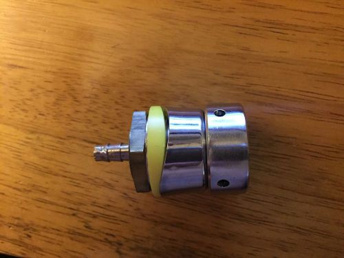 2&#034; Barb Draft Beer Tower Tap Chrome Replacement Shank