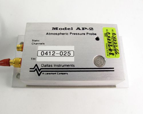 Lansmont AP-2 Atmospheric Pressure Probe Barometer
