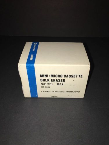 Lanier Mini-Micro Magnetic Cassette Tape Eraser