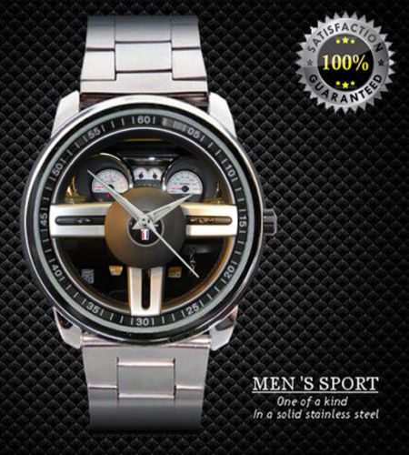 328 Mustang Roush Stage Steering Wheel Watch New Design On Sport Metal Watch
