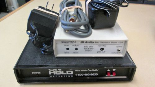 Free Ship! JK Audio TAP-1 phone Audio &amp; Power Interface &amp; Telink 700a Messaging