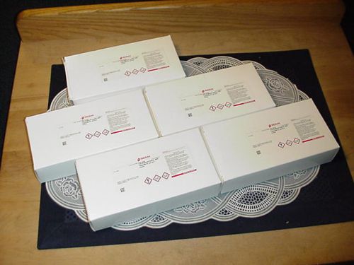 5 Boxes Sigma Tris Buffered Saline with Tween 20, pH 8.0 Powder NEW IN BOX!