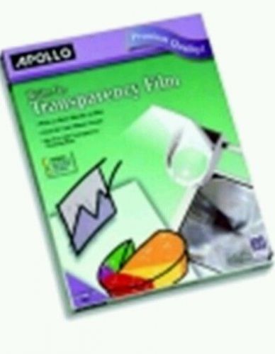 Apollo Write On Transparency Film, 100 Sheets