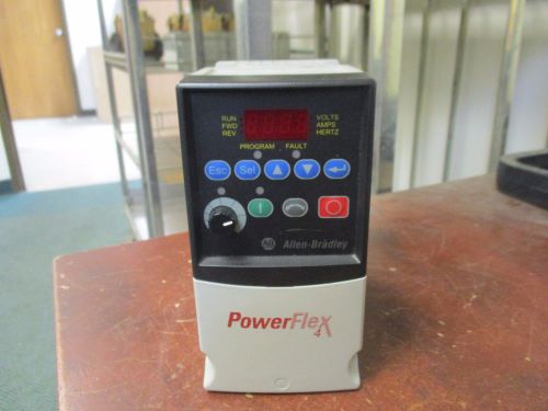 Allen-Bradley PowerFlex 4 AC Drive 22A-D2P3N104 1Hp 3Ph Used
