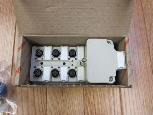 Weidmuller 1701240000 sensor plug distributor breakout M12 cordset 5 pin