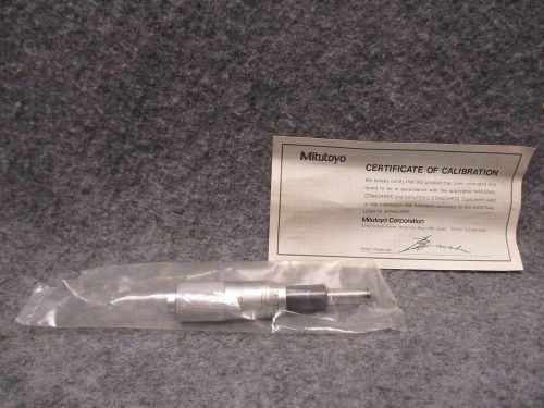 Mitutoyo 0-.5&#034; Micrometer Head .001 Gently Used Made In Japan