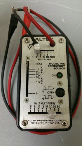 Altek 40A Frequency Source