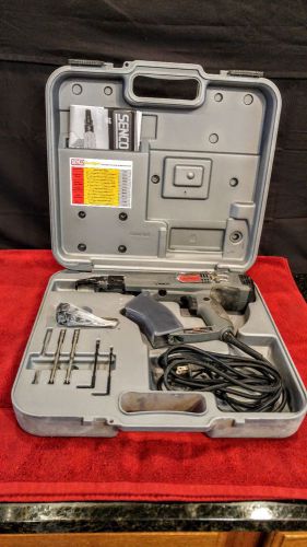 Senco ds200ac electric 2&#034; corded collated dura spin fastening system used little for sale