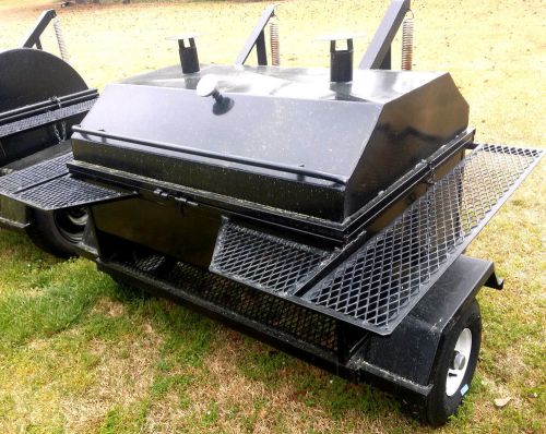 CUSTOM MADE BBQ PIG COOKER SMOKER *NEW* &amp; ACCESSORIES