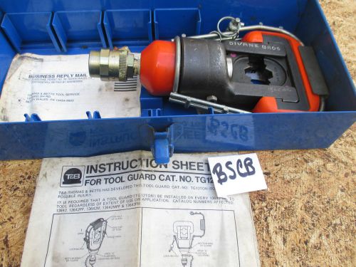 Thomas betts 13642m burndy epp 12k psi hydraulic pump crimper cutter punch ram for sale