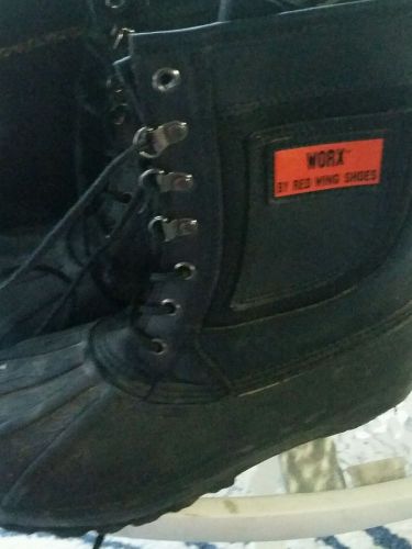 Red wing size 7 steel toe boots for sale