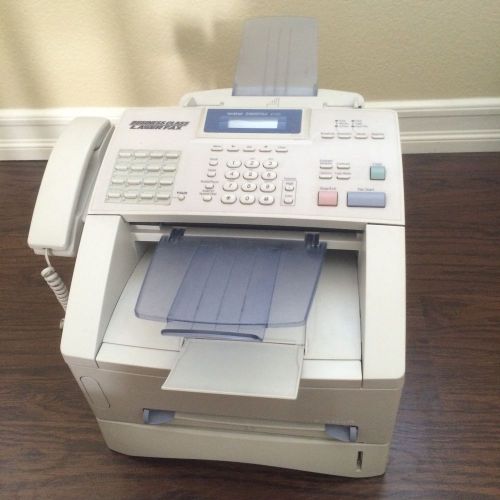 BROTHER INTELLIFAX 4100 LASER FAX MACHINE AND COPIER WITH TONER WORKING